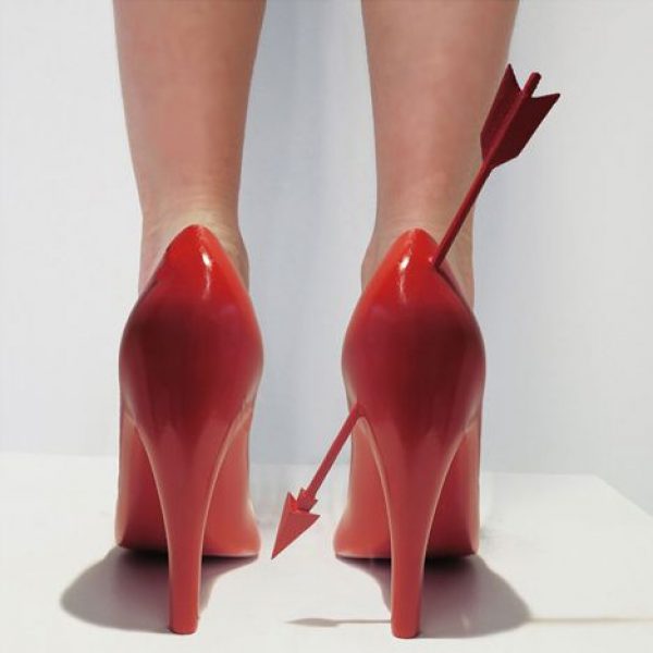 Former Lovers Portrayed in 3D printed Shoes | Sebastian Errazuriz ...