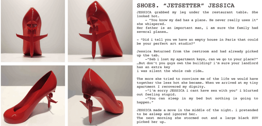 Former Lovers Portrayed 3D printed Shoes25