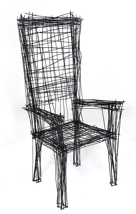 Drawing Furniture series by Jinil Park dezeen 5