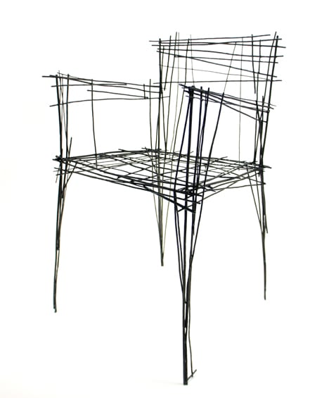 Drawing Furniture series by Jinil Park dezeen 2