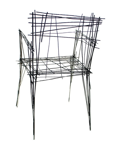 Drawing Furniture series by Jinil Park dezeen 3
