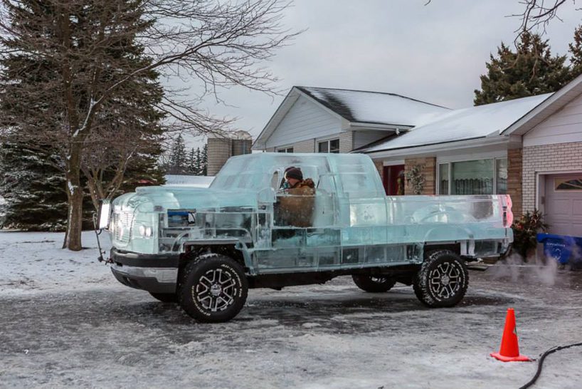 Drivable Ice Truck