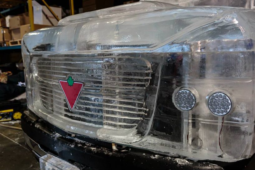 Drivable Ice Truck