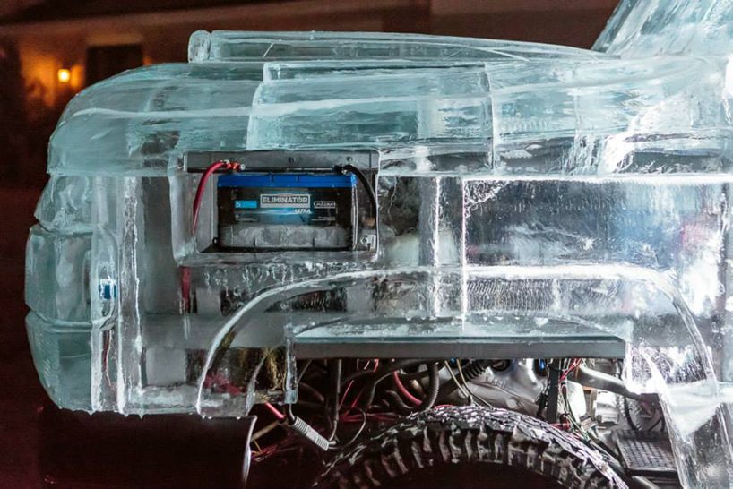 Drivable Ice Truck