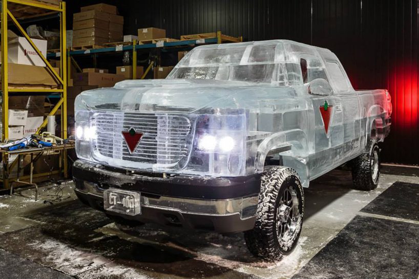 Drivable Ice Truck