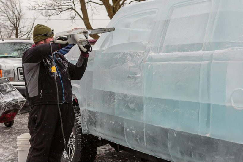 Drivable Ice Truck
