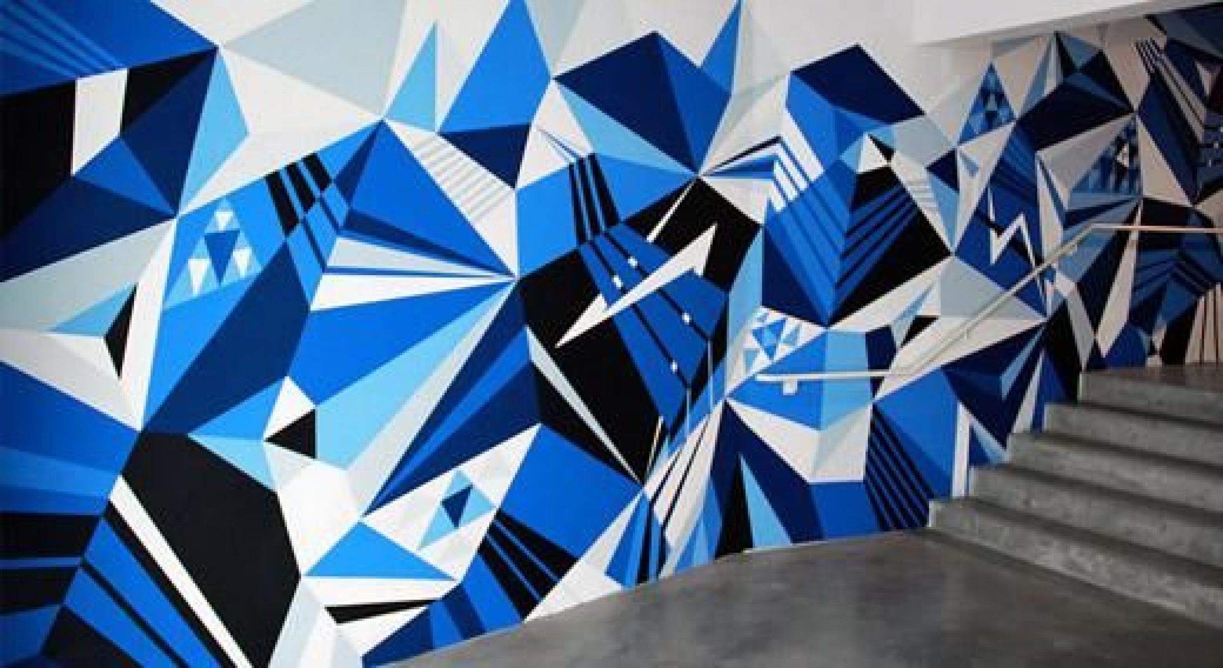 Colorful Geometry Murals | Matt W. Moore - Arch2O.com