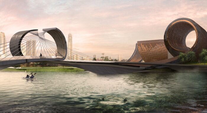 GC Cultural Precinct Green Bridge by MRad.1506787655.9657