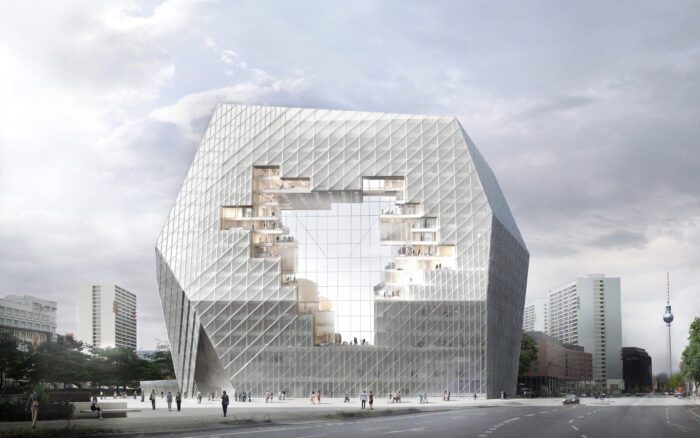 New media campus for Axel springer "Collaborative Cloud" | Ole Scheeren