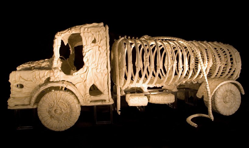 bone vehicles by jitish kallat designboom 15