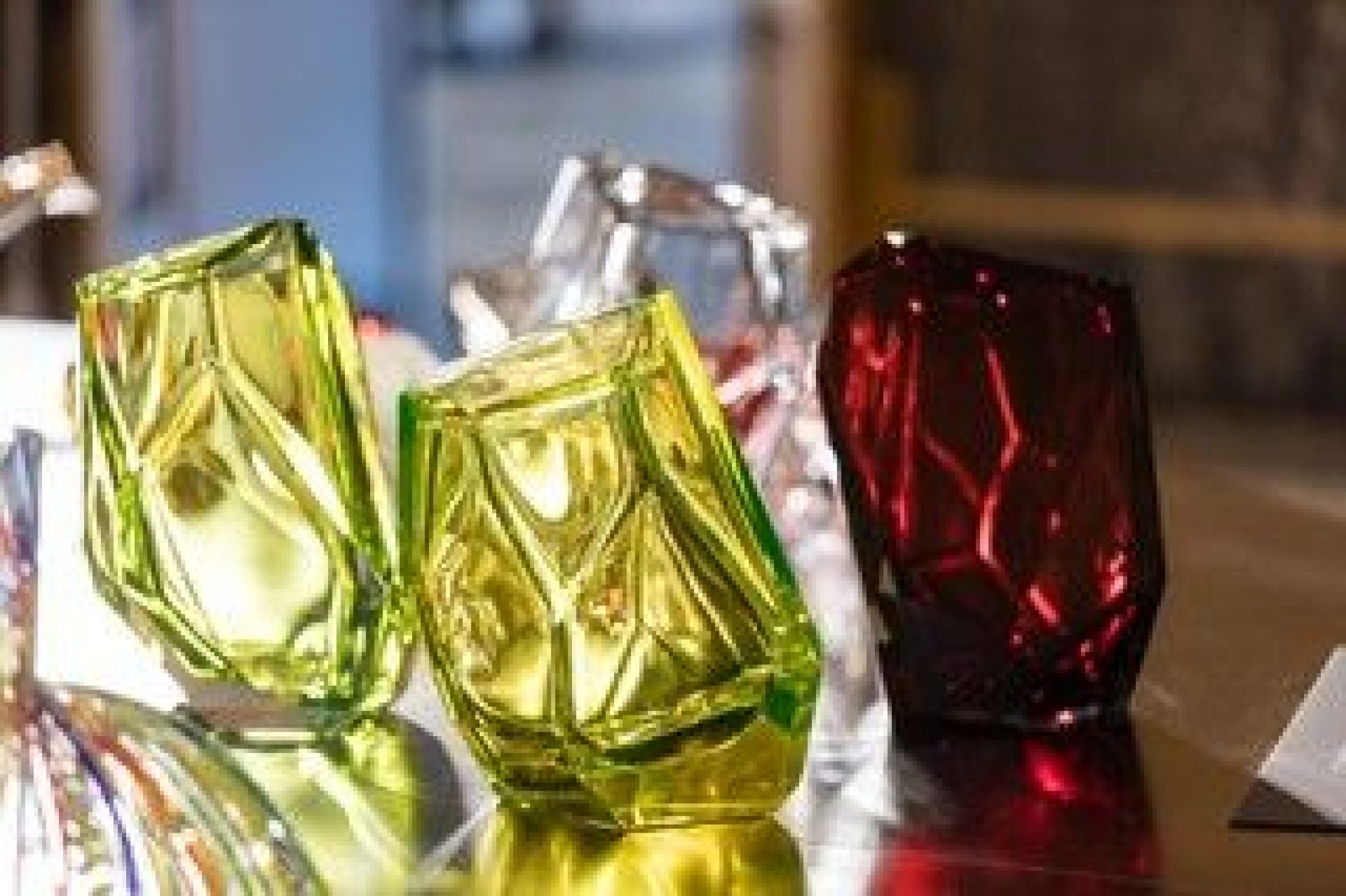 Bougeoir Cube En Cristal - Style Arik Levy - Fabrication Française (occasion)