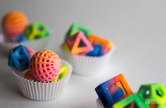 3-D Edible Geometric Forms