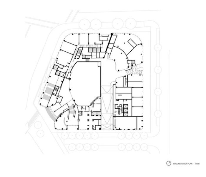 Koichi Takada Architects INFINITY ground floor plan – Arch2O.com