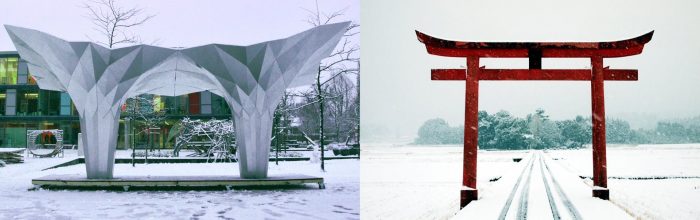 Oragami pavilion