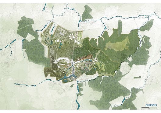 Park Russia Masterplan copyright GILLESPIES LLP