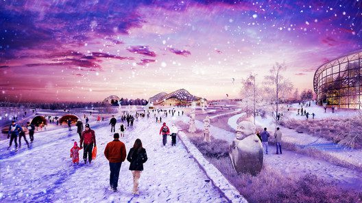 Park Russia Presidents Botanic Garden winter copyright GILLESPIES LLP