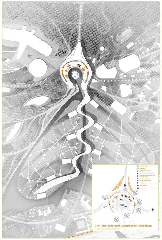 Park Russia Site Plan Copyright FCBStudios