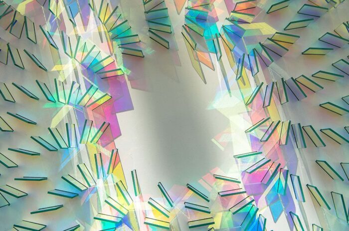 Geometric Dichroic Glass | Chris Wood