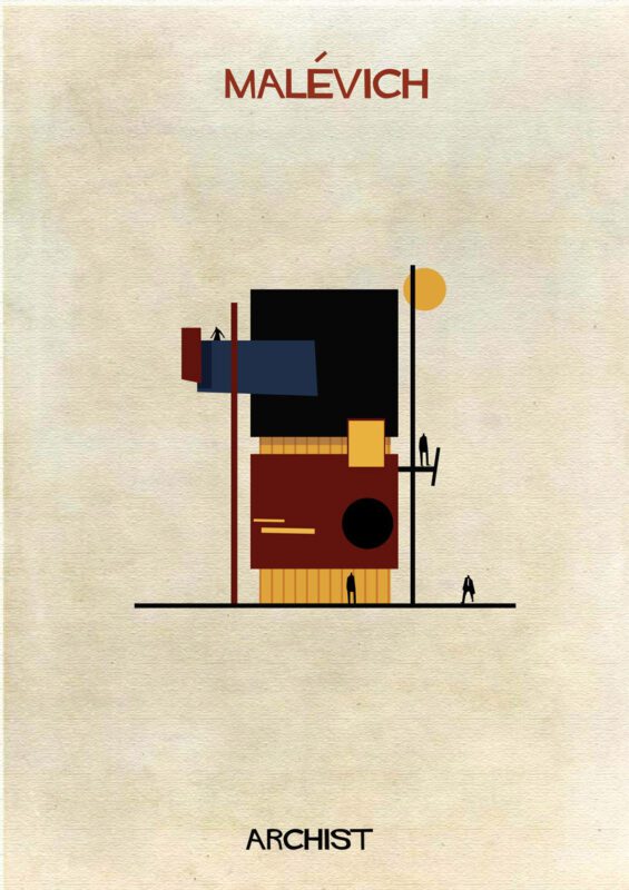 Illustrated Architecture "Archist" Series | Federico Babina