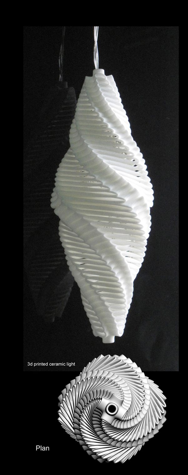 3d Printed Air Turbine Light