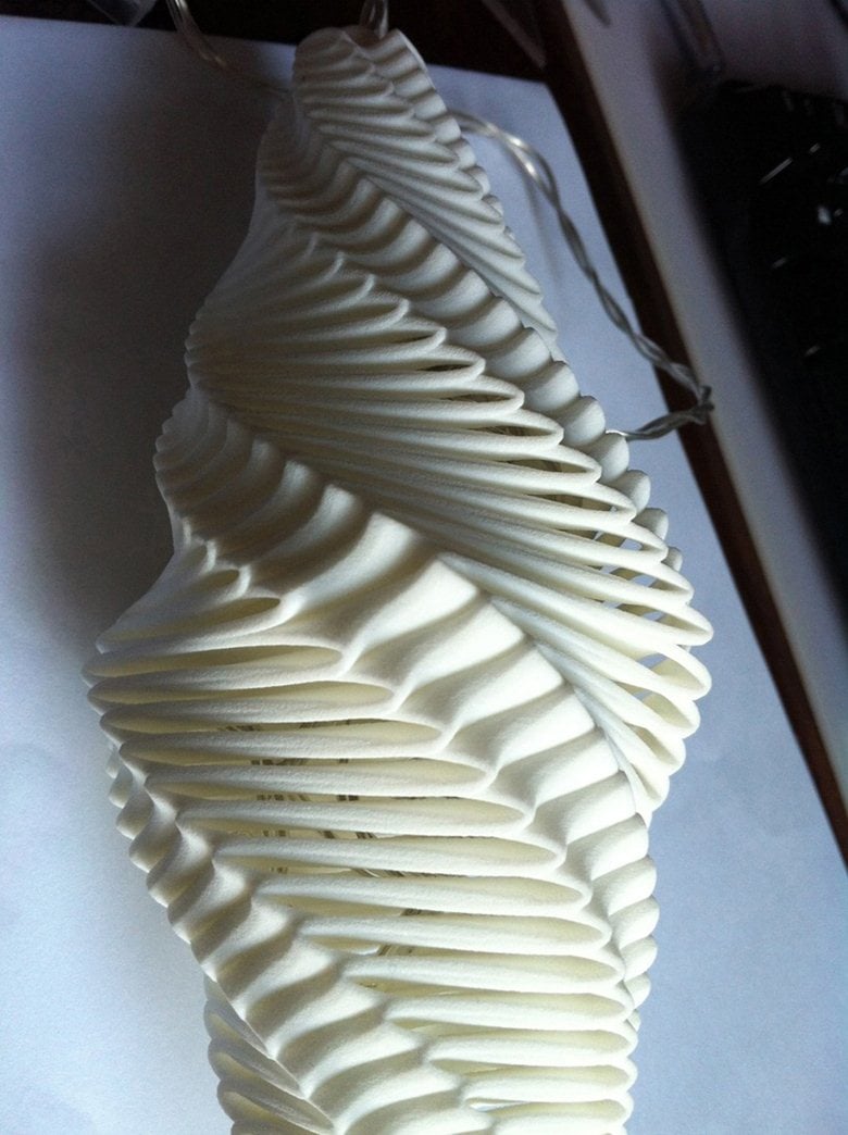 3d Printed Air Turbine Light