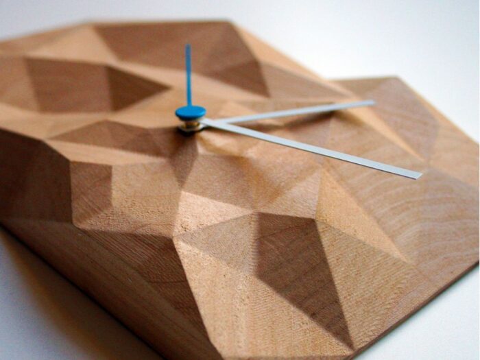 A Timeless Block Clock Crafted | Such + Such