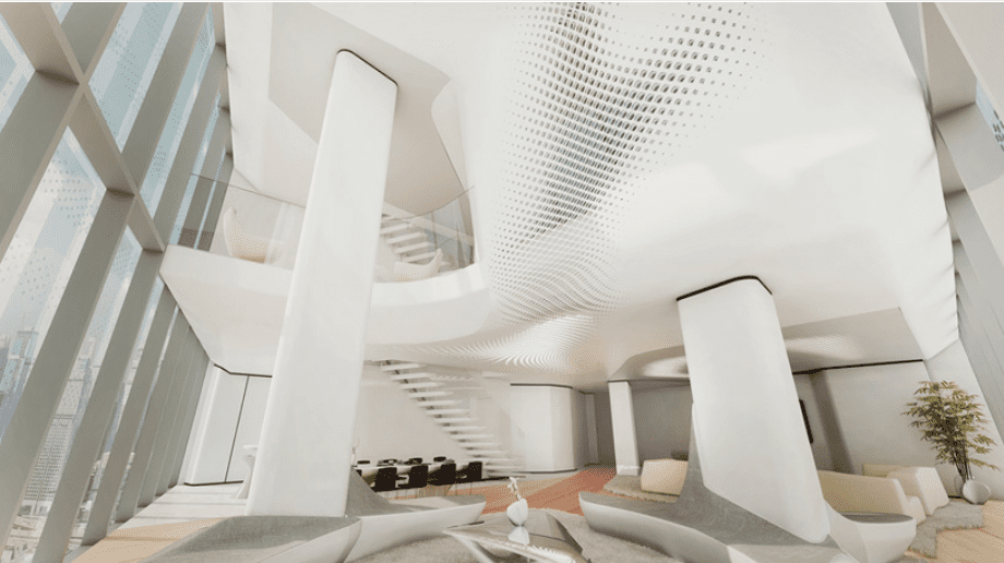 OPUS Office Towers interiors