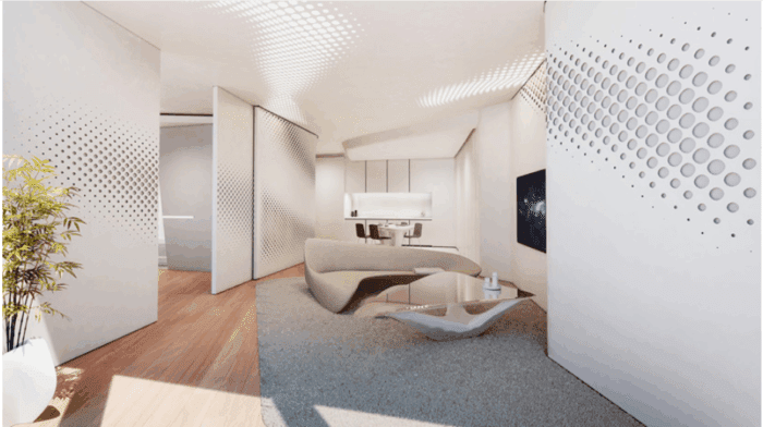 OPUS Office Towers interiors