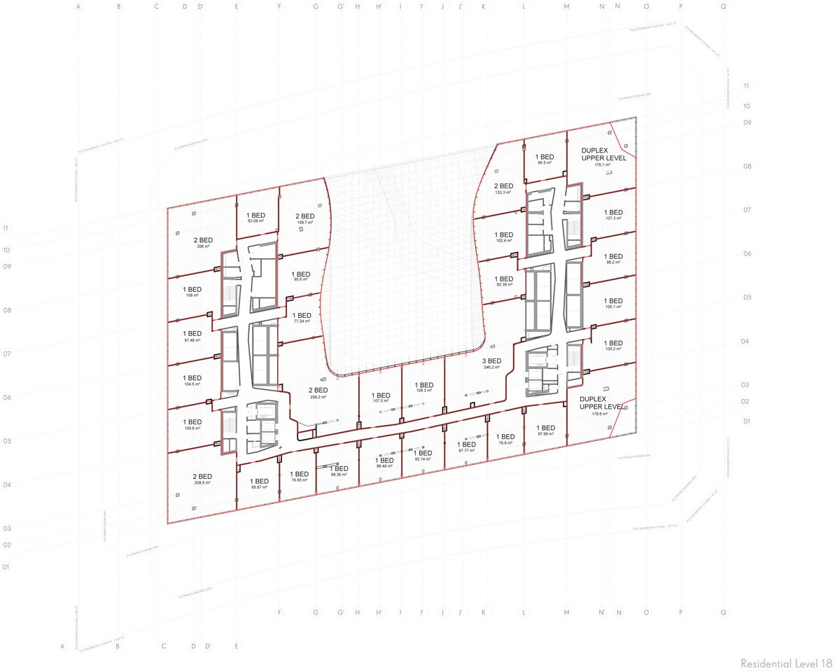 OPUS Office Towers interiors