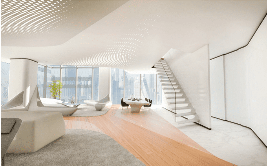 OPUS Office Towers interiors