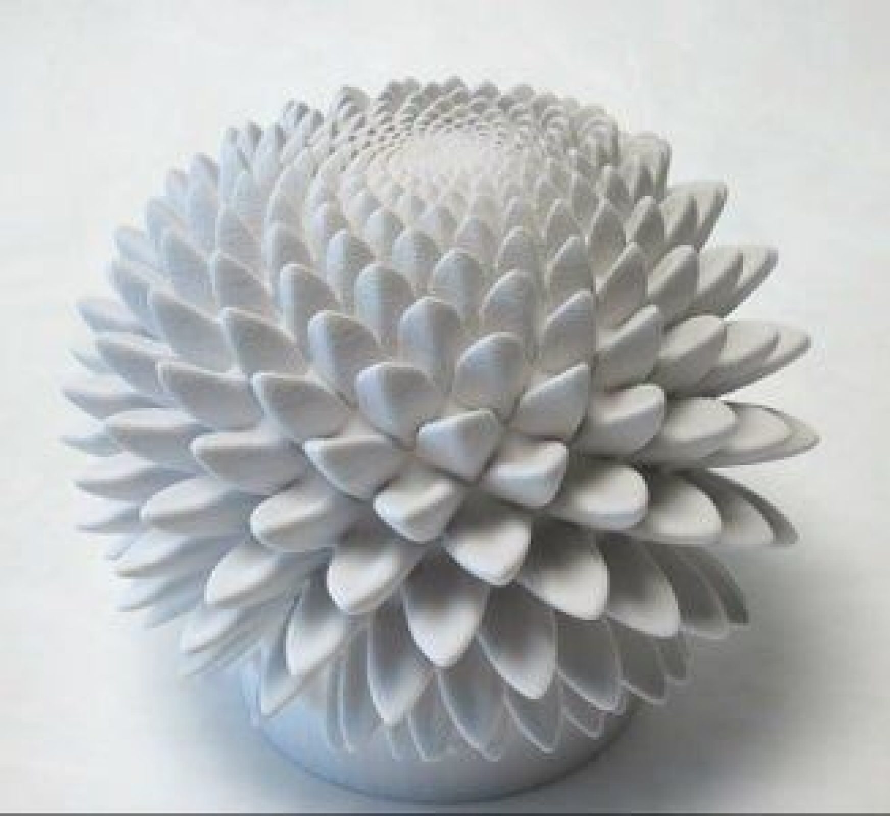 Fibonacci zoetrope sculpture John Edmark