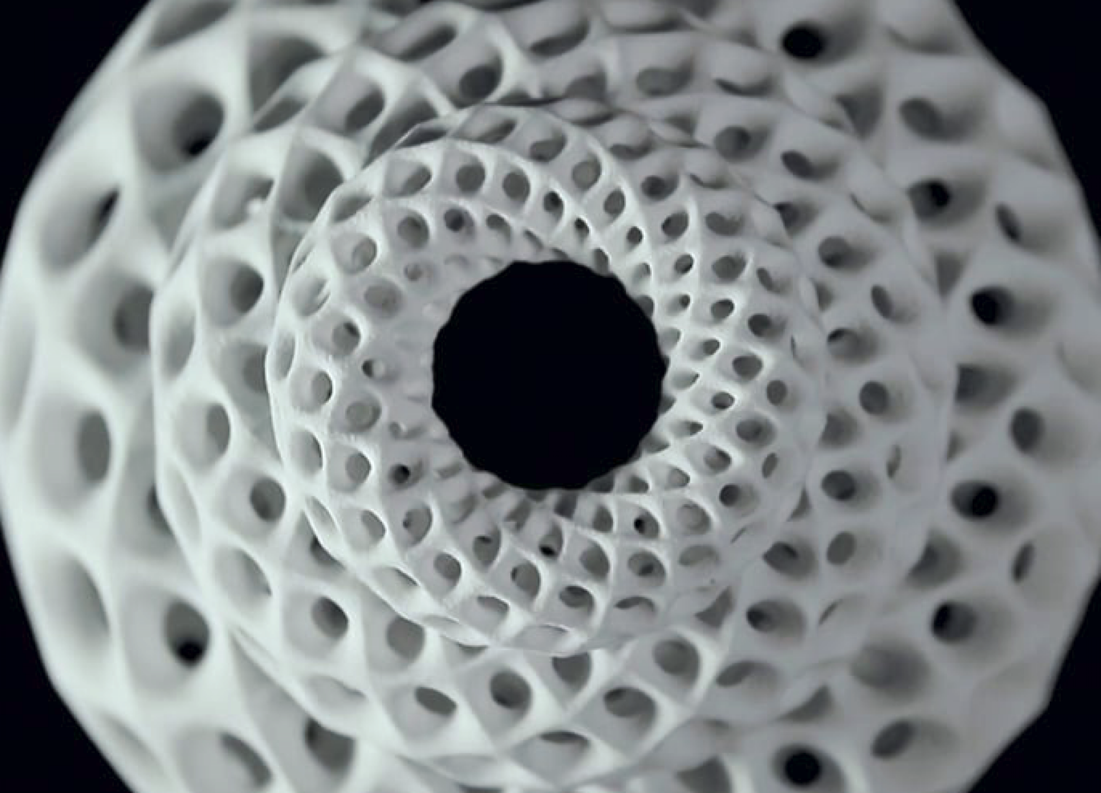 Fibonacci zoetrope sculpture John Edmark