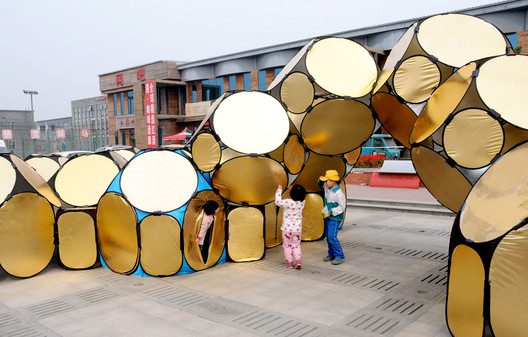 Pop Up Habitat.Culture And Art Festival Of Songzhuang.Beijing.Oct 2013