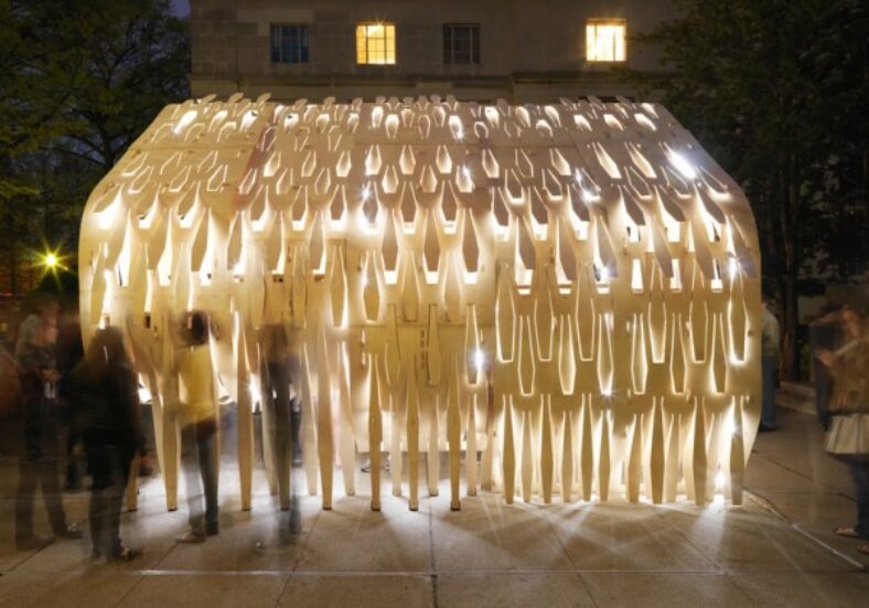 UNFLAT Pavilion | Nick Gelpi – Arch2O.com