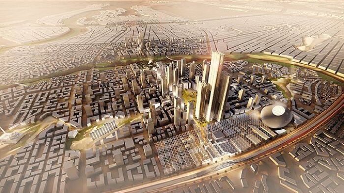 SOM is leading the planning of The Capital Cairo
