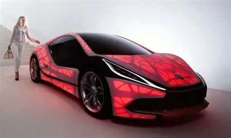 3d printed light cocoon sports car