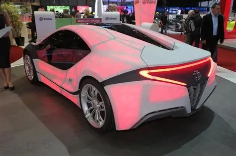 3d printed light cocoon sports car