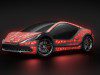 3d printed light cocoon sports car