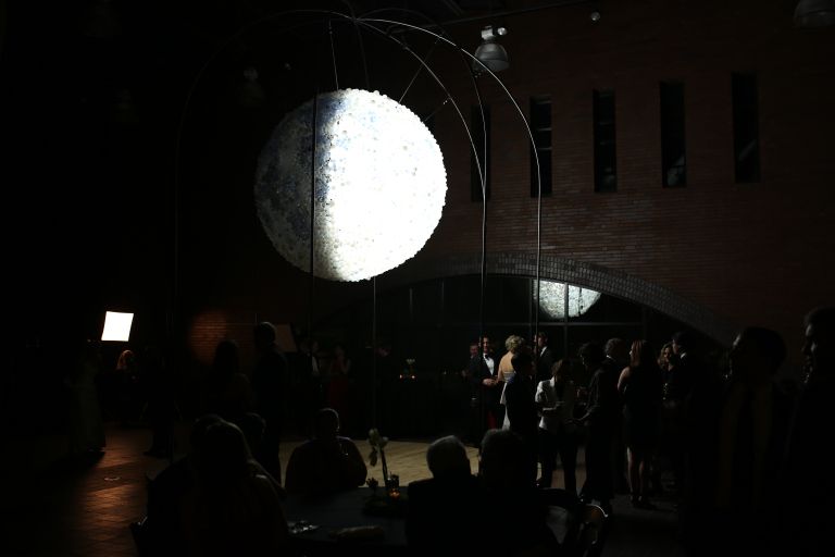 An Interactive Light Installation: New Moon
