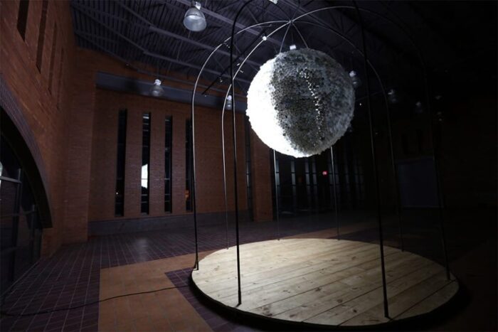 An Interactive Light Installation: New Moon | Brown & Garrett