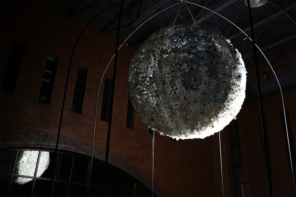 An Interactive Light Installation: New Moon