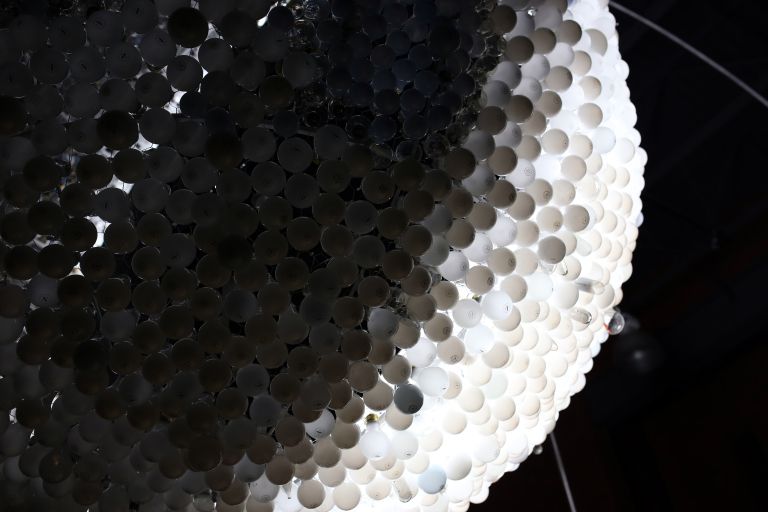An Interactive Light Installation: New Moon