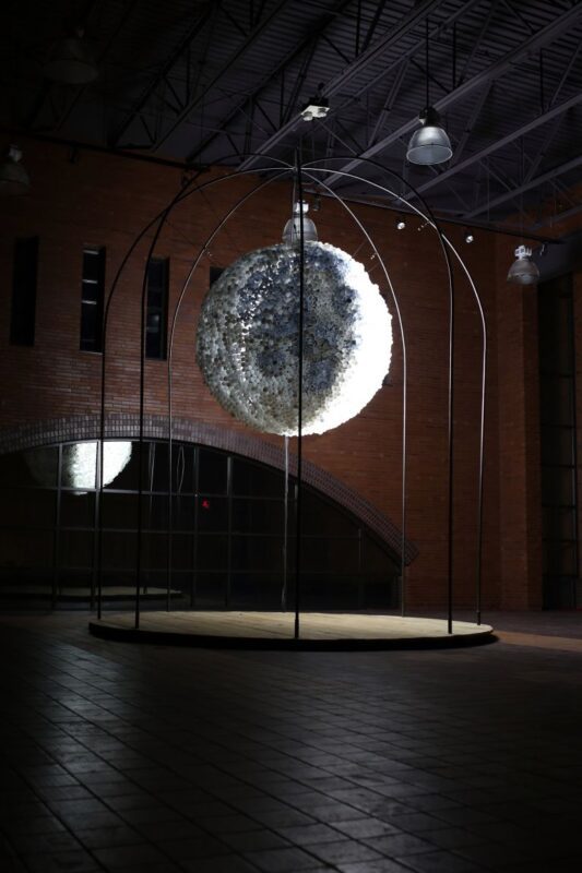 An Interactive Light Installation: New Moon