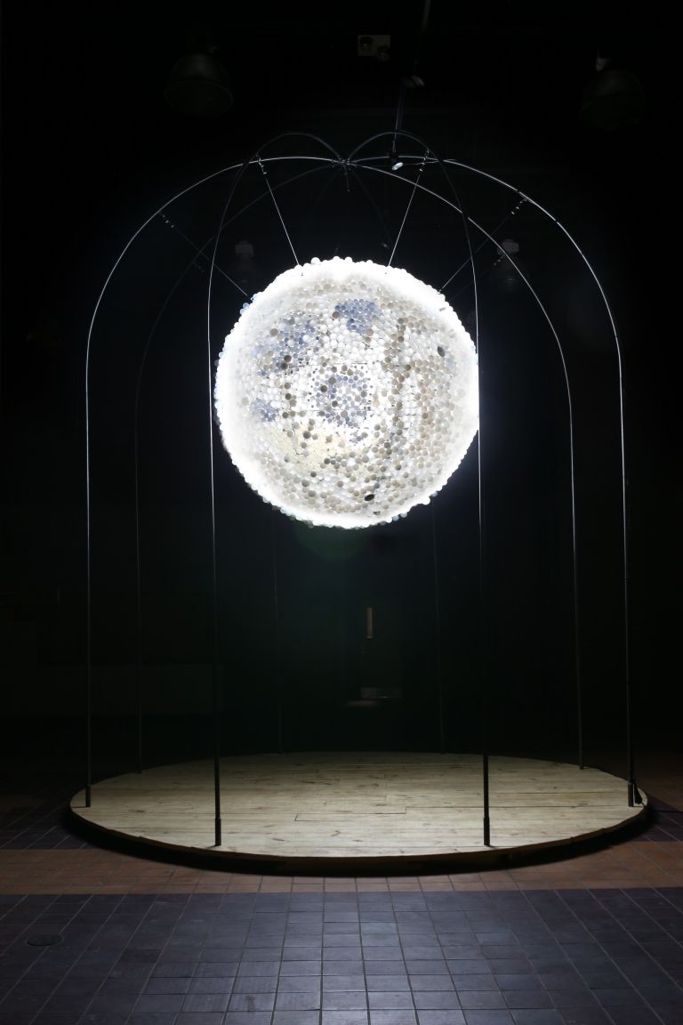 An Interactive Light Installation: New Moon