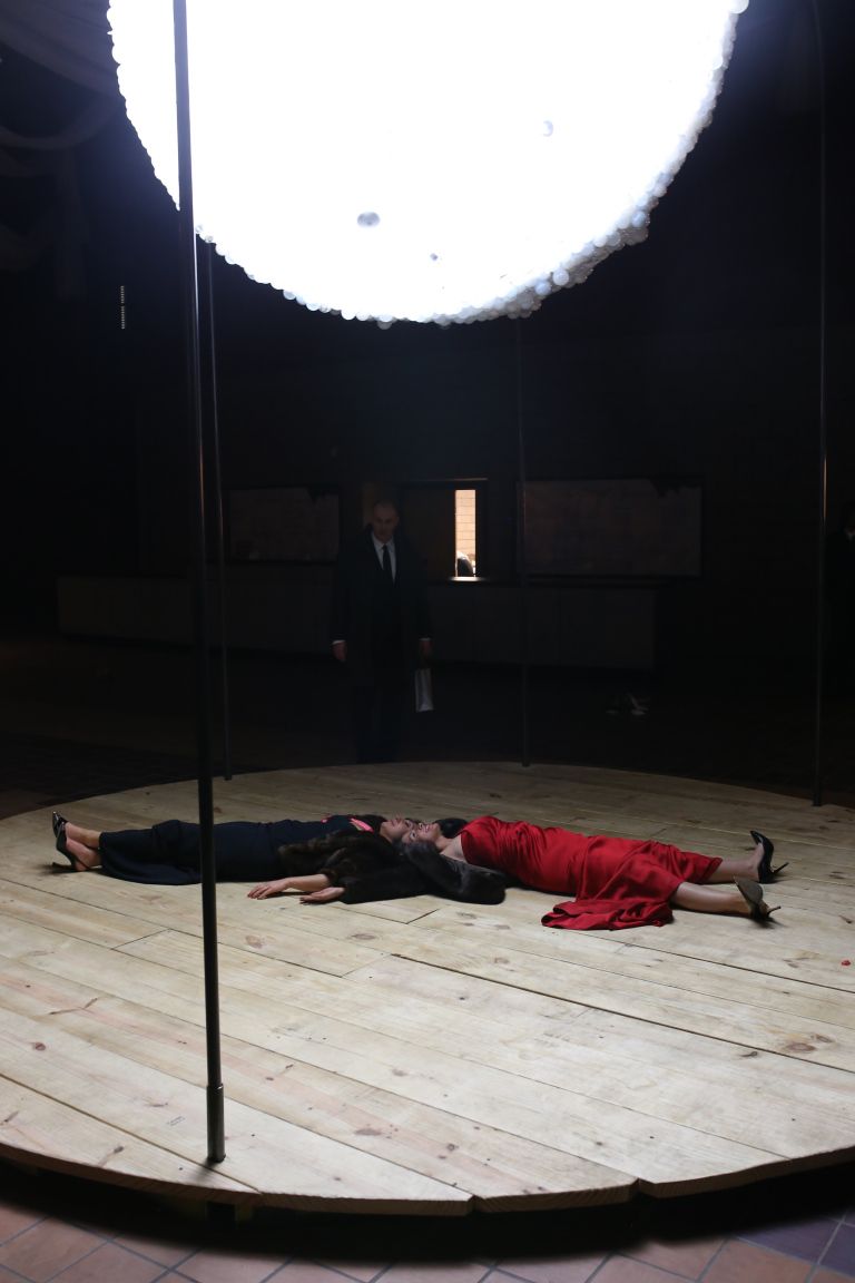 An Interactive Light Installation: New Moon