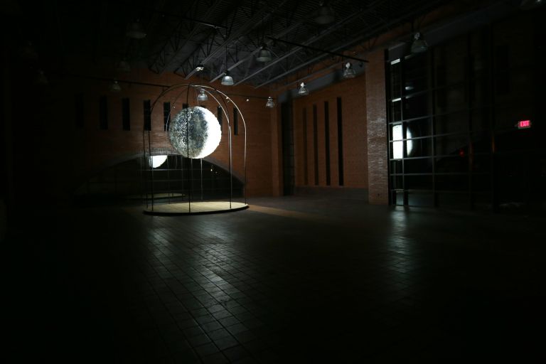 An Interactive Light Installation: New Moon