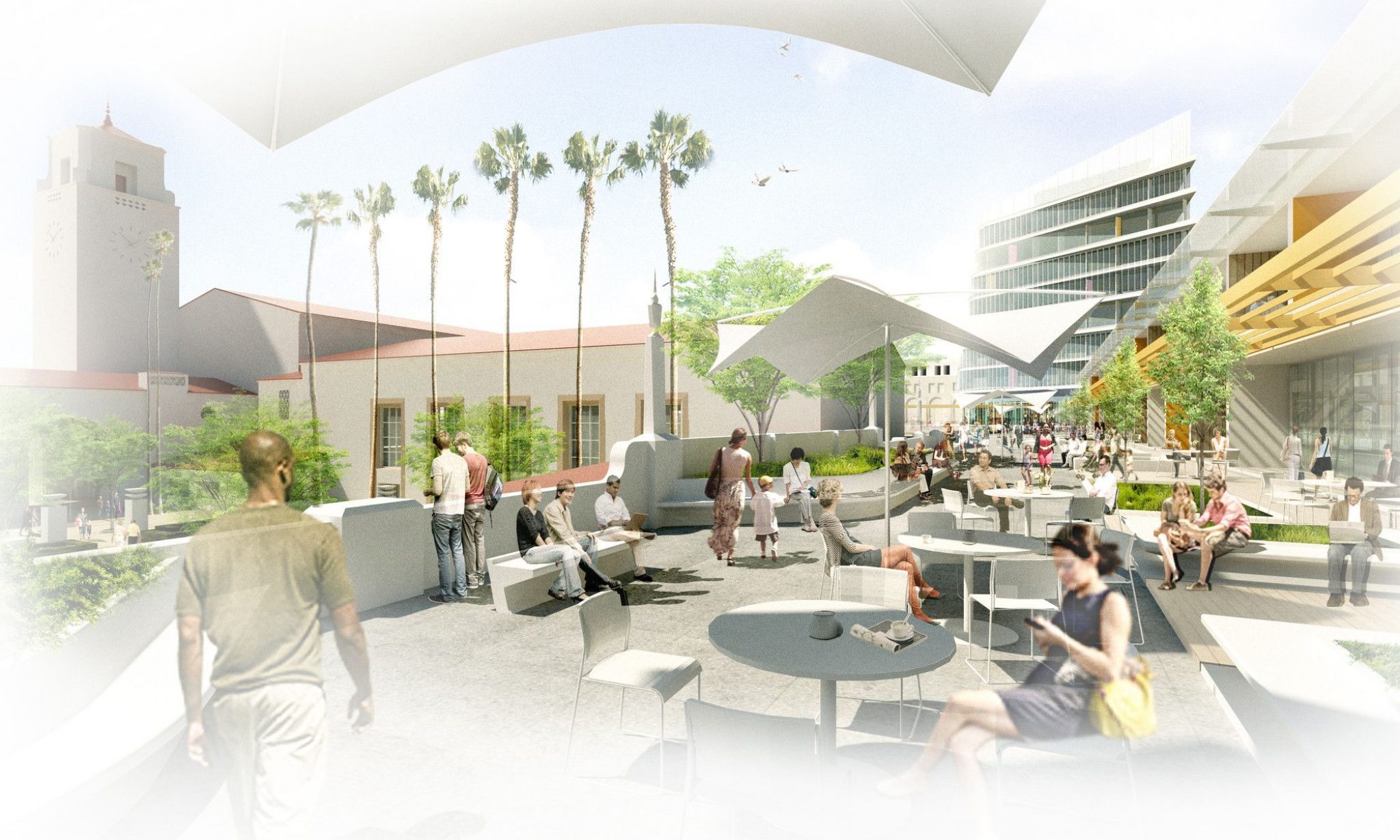 Metro Grimshaw, and Gruen Associates