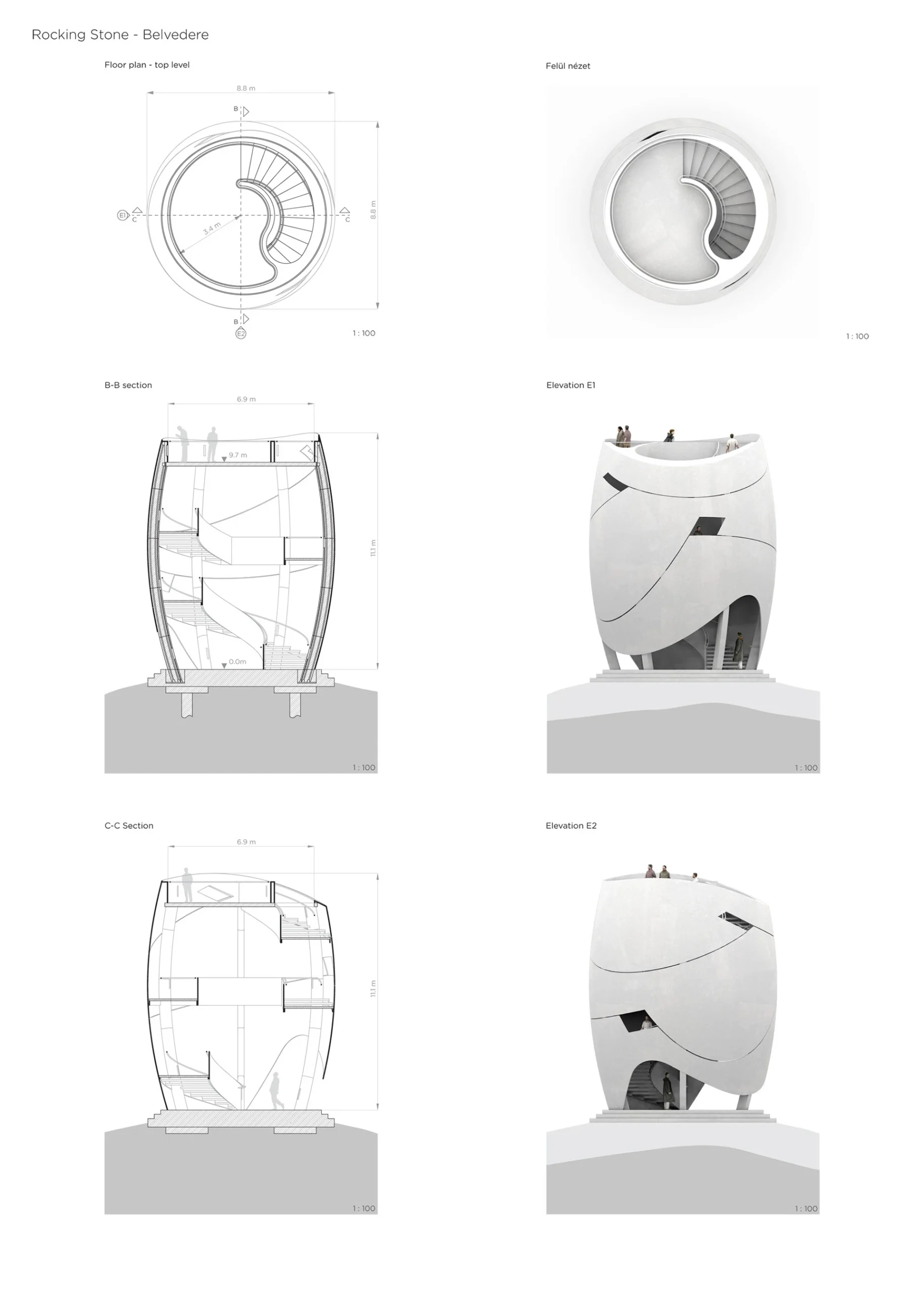 Rocking Stone Belvedere