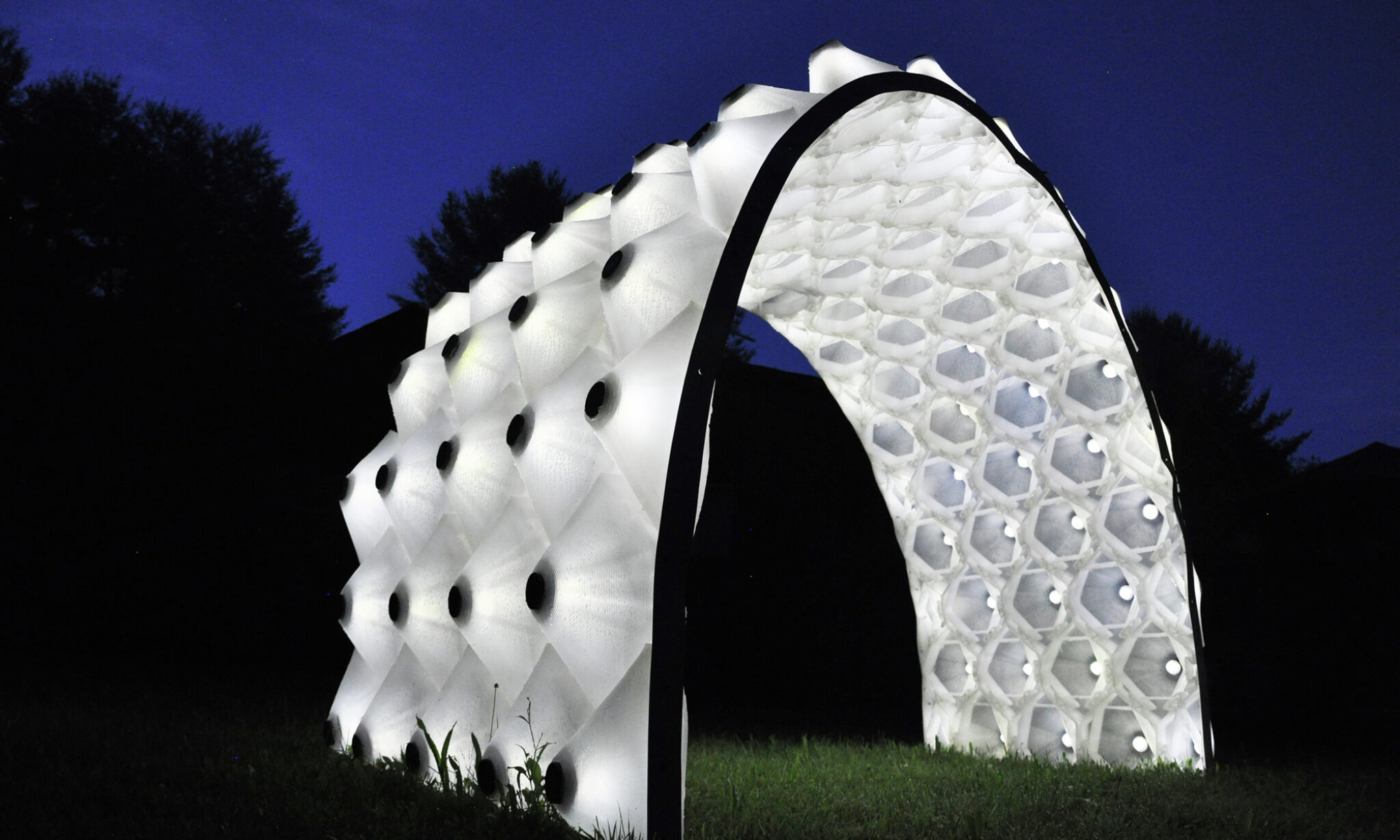 Custom Pavilion Solar System Solar Bytes Pavilion | Design Lab - Arch2O.com