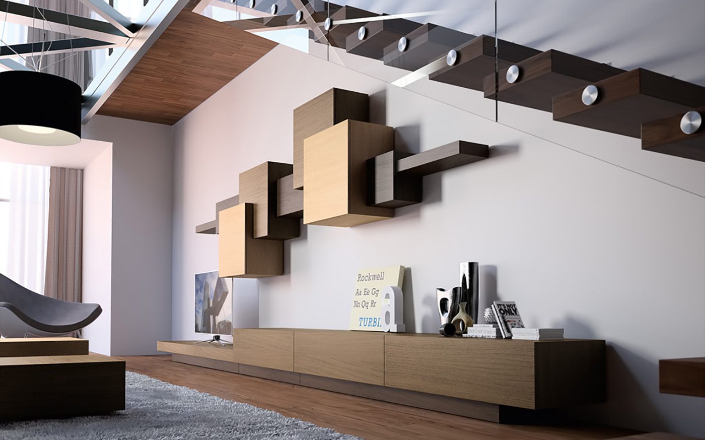 Mueble salón Collage 6